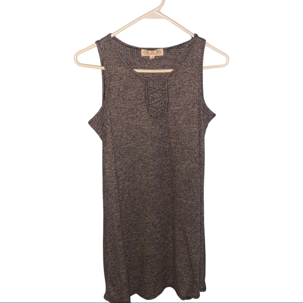 Grey dress by Pink Rose size L